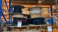 Pallet of 6 cable drums