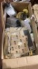 Box of assorted Caterpillar generator engine spares