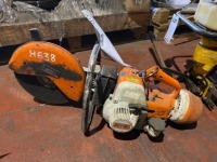 Stihl TS350 petrol saw