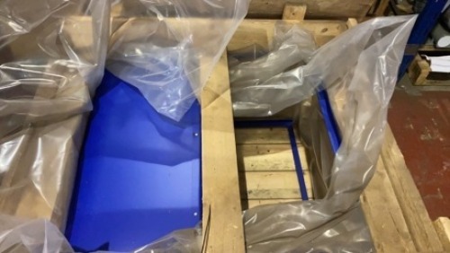 Coupling guard for KSB boiler feed pump