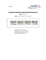 Bundle of Spine optical frames (Quantity: 419)