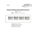 Bundle of Spine optical frames (Quantity: 947)