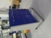 Double sided mobile storage bin rack - 6