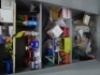 Avctive Coat grey steel double door cupboard and contents. .Mainly welding consumables - 6