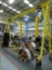Rossendale 5 tonne mobile A frame gantry S/N 553 with 2 Yale lift360 3 tonne capacity chain hoists - 2