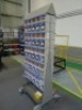 Twinbin Flagbin 50 compartment double sided mobile compnent storage system - 3