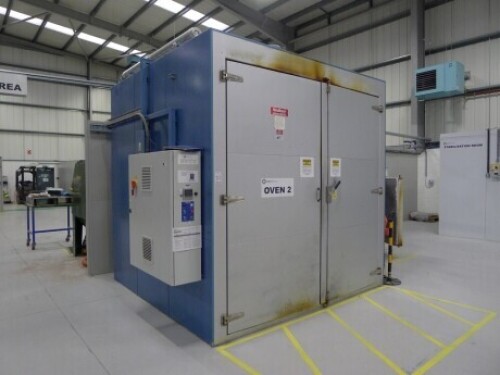 Hedinair 100kw electric oven Serial number: 19413&nbsp;(A Method Statement and Risk Assessment must be provided, reviewed and approved by the Auctioneer prior to any removal work commencing on this lot)