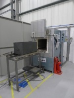 ML Furnaces model FUR125 1250?C 30kw furnace with infeed conveyor Serial number: 13840114