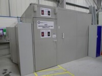 Non destructive testing booth and contents to include Johnson Allen 3KW drying oven S/N M302, stainless steel twin basin parts washing unit and fitted work bench throughout.&nbsp;(A Method Statement and Risk Assessment must be provided, reviewed and approved b