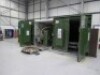 Hodge Clemco Enviroclean twin walk in shotblaster with mobile turntables and extraction system Serial number: 52676&nbsp;(A Method Statement and Risk Assessment must be provided, reviewed and approved by the Auctioneer prior to any removal work commencing on t