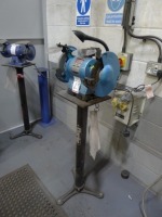 Clarke CBG8370LW 8 inch double ended bench grinder with stand