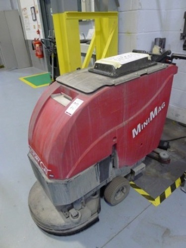 Mini Mag Factory Cat 20D Elactric floor scrubber S/N 62890