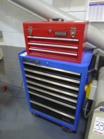 Clarke HD Plus 7 drawer roller tool cabinet with Senator 3 drawer top box