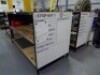 2 welded steel 3 tier storage racks 240cm x 115cm x 140cm