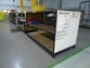 2 welded steel 3 tier storage racks 240cm x 115cm x 140cm (contents not included) - 2
