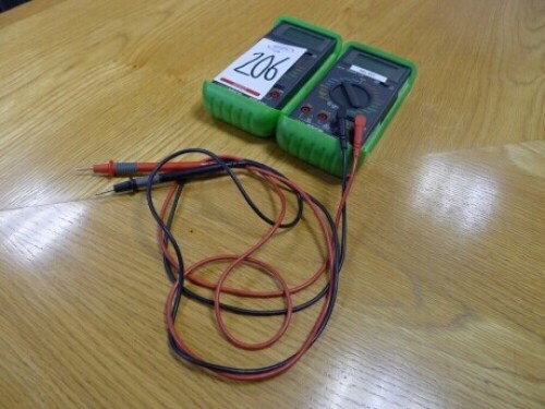 2 Iso-Tech IDM 93N digitasl multimeteres