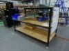 3 Welded steel 3 tier storage racks 220cm x 100cm x 140cm (contents not included) - 2