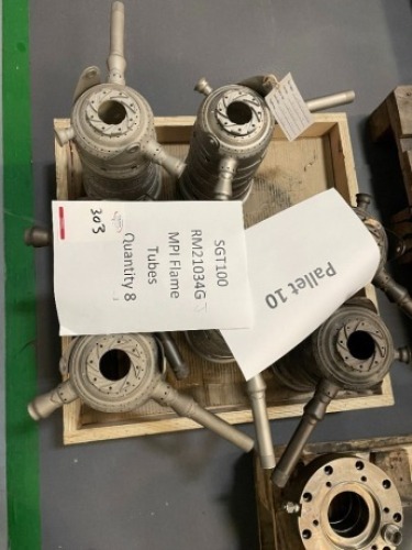 7 Flame tubes OEM part number: RM21034J Condition: Engine run