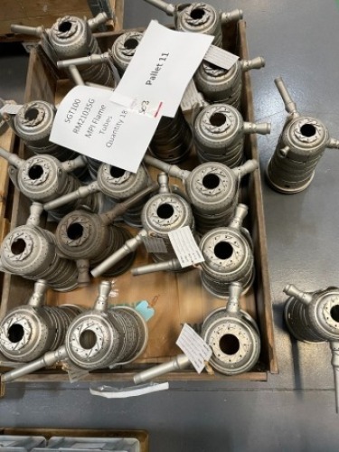 20 Flame tubes OEM part number: RM21035G Condition: Engine run