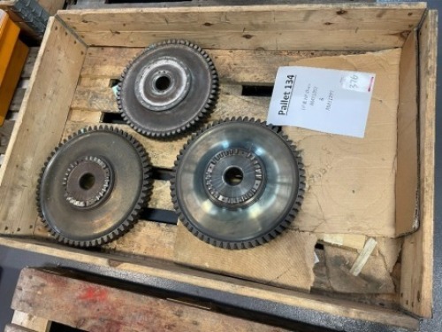 2 LP discs OEM Part No. RM31091 & 1 HP disc OEM Part No. RM31392 condition: engine run