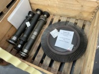 3 TA carden shafts, 1 TA PT Rotor disc STG1 & 1 TA PT Rotor discs STG2