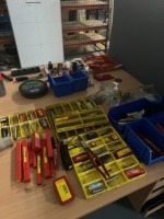 Quantity of hand tools to inlcude spanners, sockets, tapper sets, drill bits and reamer sets.&nbsp;