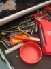 Halfords Industrial 12 drawer roller tool cabinet including contents - 2