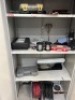 2 metal lockers with assorted contents - 3
