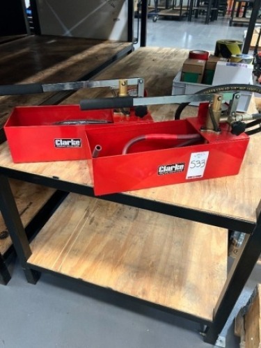 2 Clarke pressure testing pump