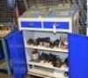 Colchester Mastiff gap bed centre lathe with workbench, tool cabinet and a quantity of tooling S/N 8/0004/03202&nbsp;(A Method Statement and Risk Assessment must be provided, reviewed and approved by the Auctioneer prior to any removal work commencing on this - 5