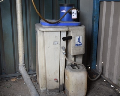 Beko water/oil seperator (Yard)