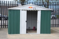 Galvanised steel bike shelter 280cm x 220cm (Yard)