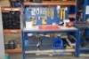 Shadow board and contents to include 3 Kobe air drills and Kenedy hand tools (Bay 1)