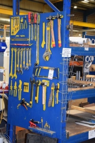 Shadow board and a quantity of hand tools (Bay 2)