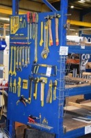 Shadow board and a quantity of hand tools (Bay 2)