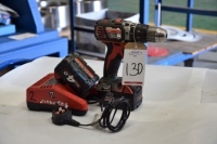 Milwaukee M18BDP 18 volt cordless drill with charger and spare battery (Quality clinic)