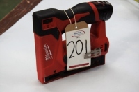 Milwaukee M12 BST 12 volt cordless crown stapler (Quality clinic)