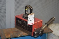 Eclipse Magnetics ULO500 + Ultralift Plus lifting magnet (Bay 2)