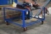 Welded steel mobile workbench 140 cm x 140 cm (Bay 3)