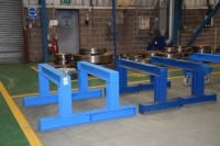 4 Heavy duty steel trestles (Bay 3)