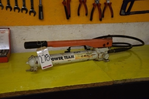 Powerteam P55 hydraulic hand pump (Test/ Maintainance)