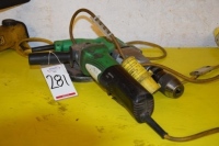 Hitachi 110 cvolt drill and Hitachi 110 volt angle grinder (Test/ Maintainance)