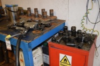 4 Assorted air wrenches with assorted sockets (Test/ Maintainance)