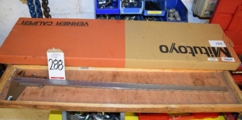 Mitutoyo 60 cm vernier gauge (Test/ Maintainance)