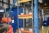 Storax SP80 2 tier boltless steel rack with 2 sections of gravity fed roller conveyor Approx 850 cm x 300cm (Bay 2)