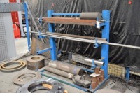 Single sided steel stock rack and contents, mainly steel billet (Bay3)