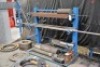 Single sided steel stock rack and contents, mainly steel billet (Bay3)