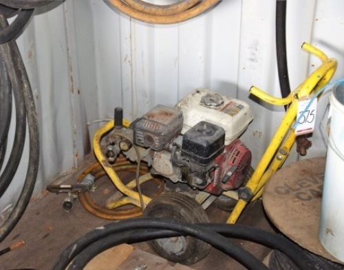 Clarke Contractor petrol driven pressure washer (Containers)