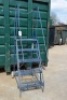 Steel 5 rise mobile access steps (Yard)