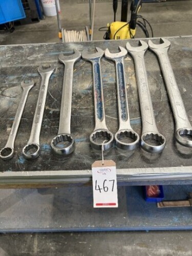 7 Steel Spanners